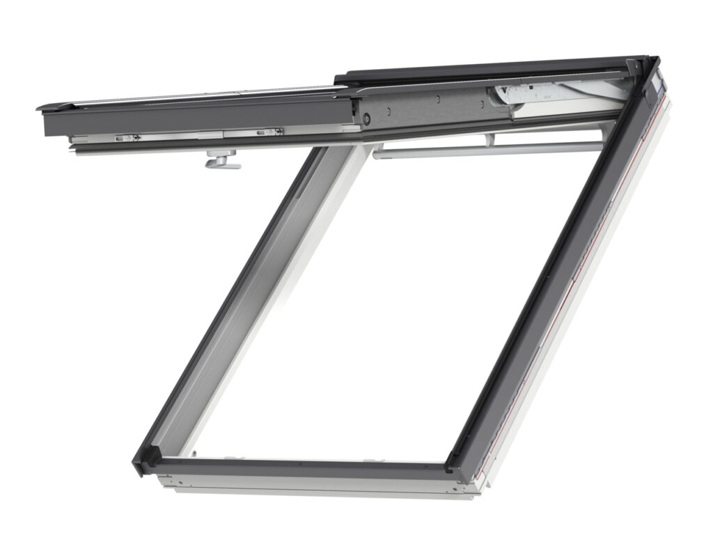 VELUX topphengslet takvindu