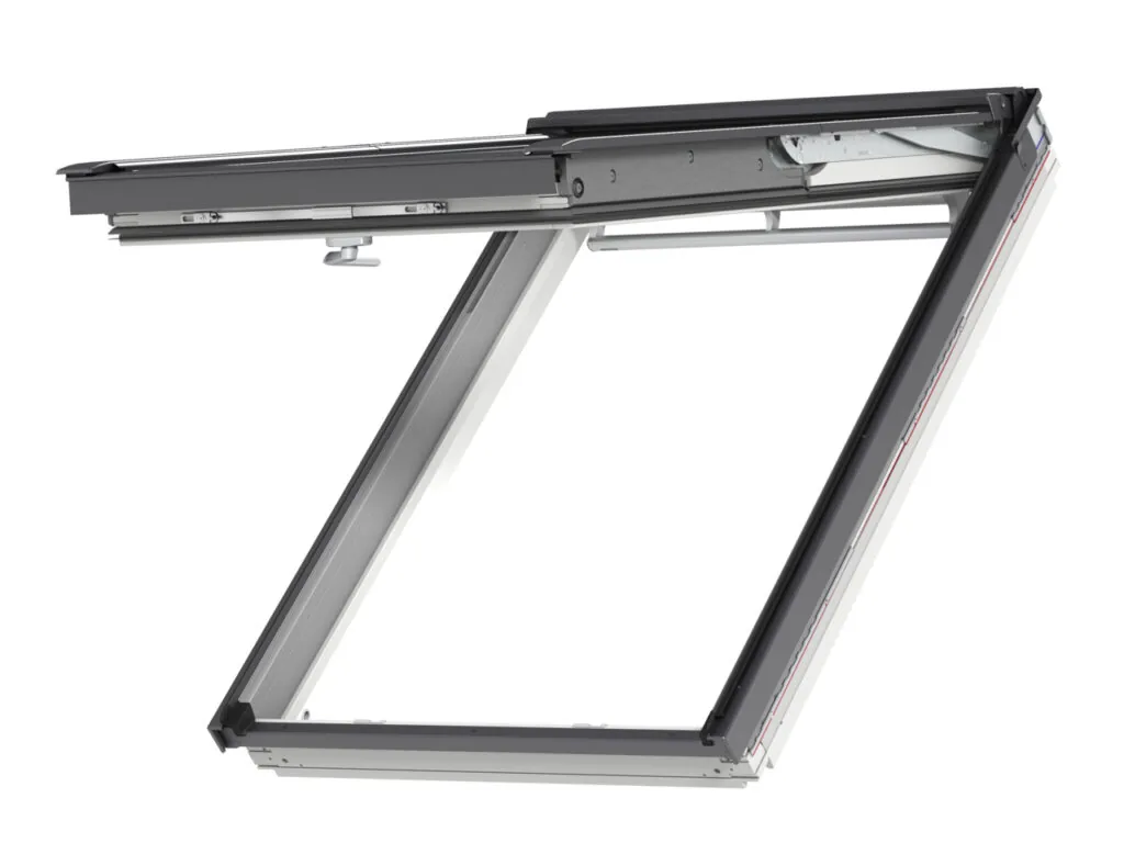 VELUX topphengslet takvindu